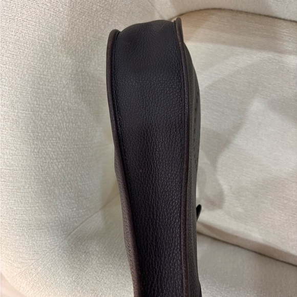 Authentic HERMES EVELYNE GM brown cafe Togo leather - Picture 13 of 16